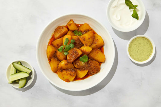 moji masala Aloo Rasedar Potato Curry