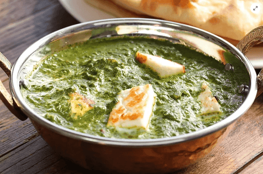 Enjoy Moji's Vegan-Friendly Paneer with Palak (Spinach) or Tomato! - moji masala®