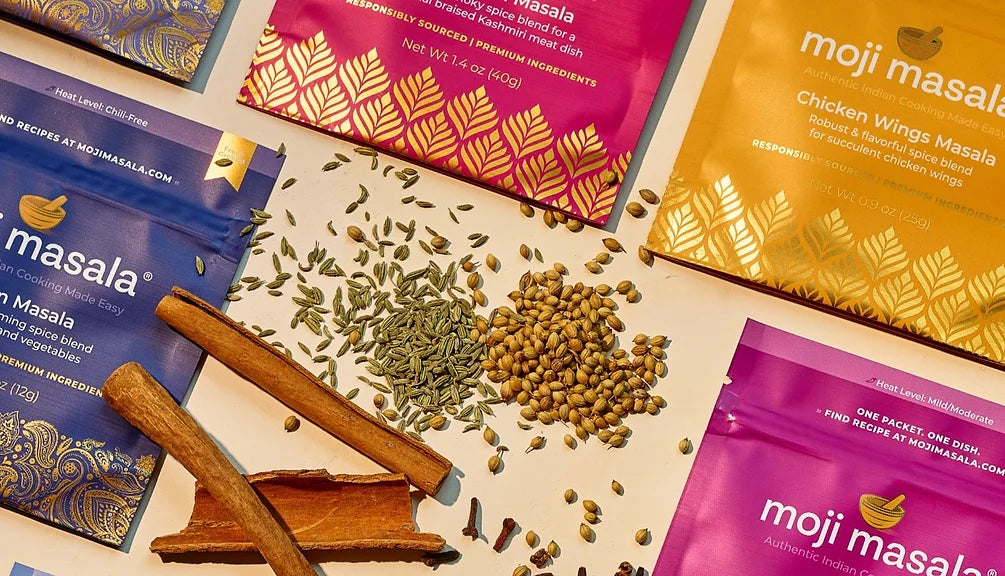 Shop Indian Spice Blends sets & singles - moji masala®