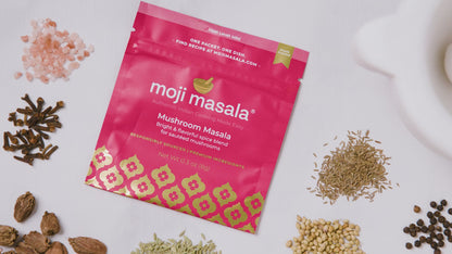 moji masala ® Mushroom Masala – Authentic Indian Spice Blend for Perfectly Spiced Mushrooms