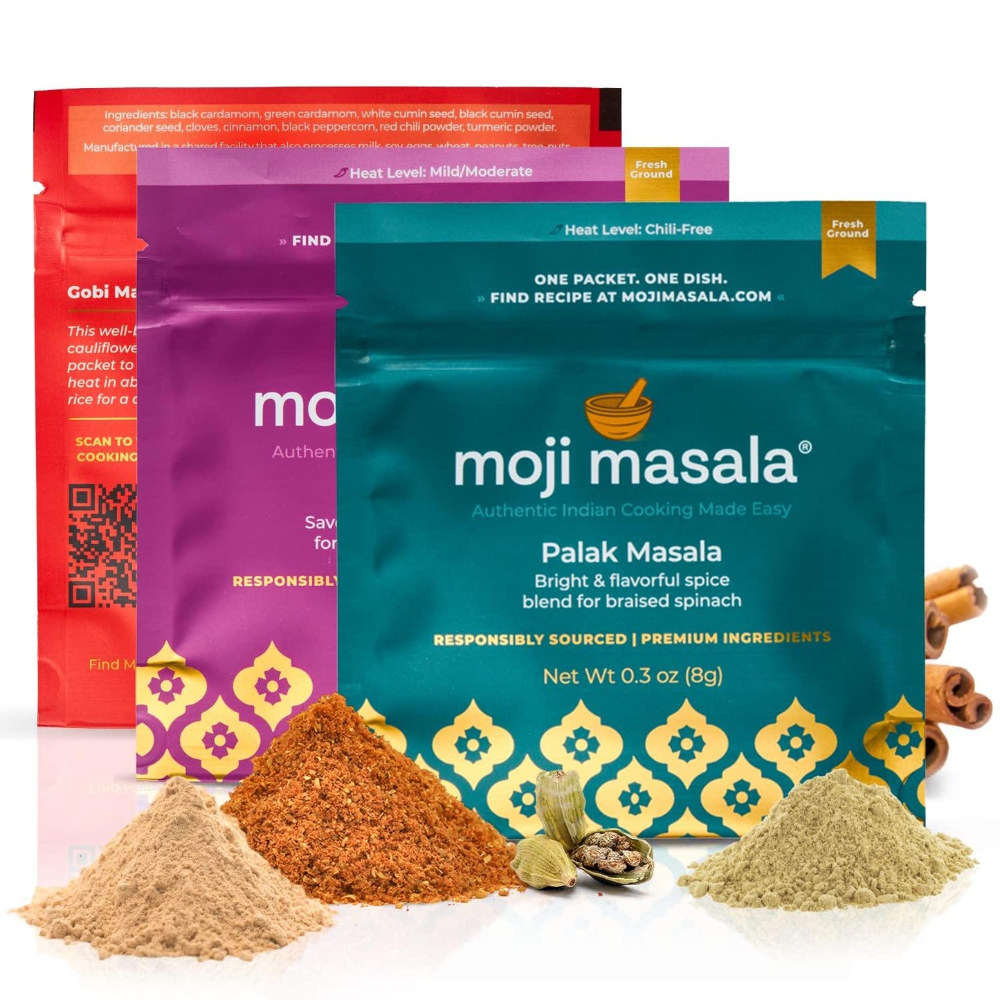 Vegan Indian Spice Pack Set - moji masala®